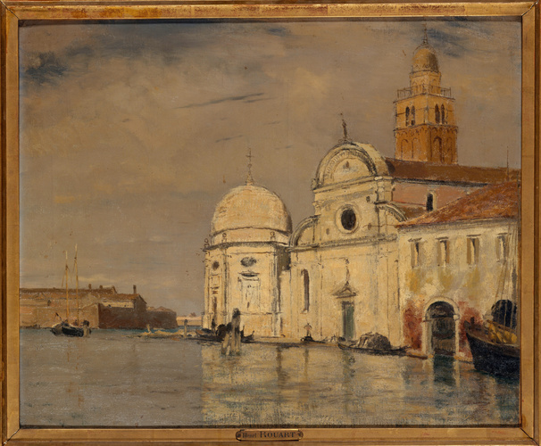 Henri Rouart - L'église de San Michele, près de Venise