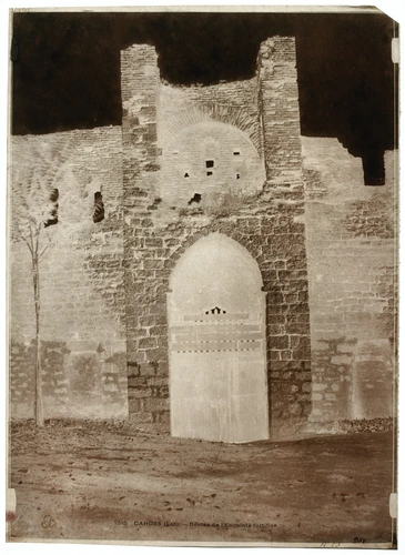 Gustave Le Gray - Cahors (Lot) - Porte Saint-Michel prise du cimetière