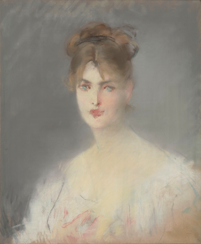 Jeune femme blonde aux yeux bleus - Edouard Manet