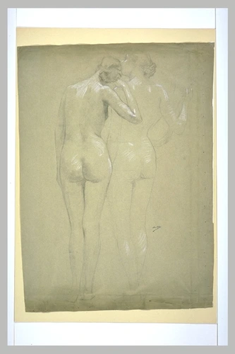 Alphonse Osbert - Deux femmes nues