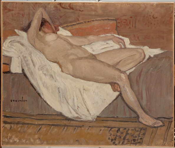Théophile Alexandre Steinlen - Petit nu sur un lit