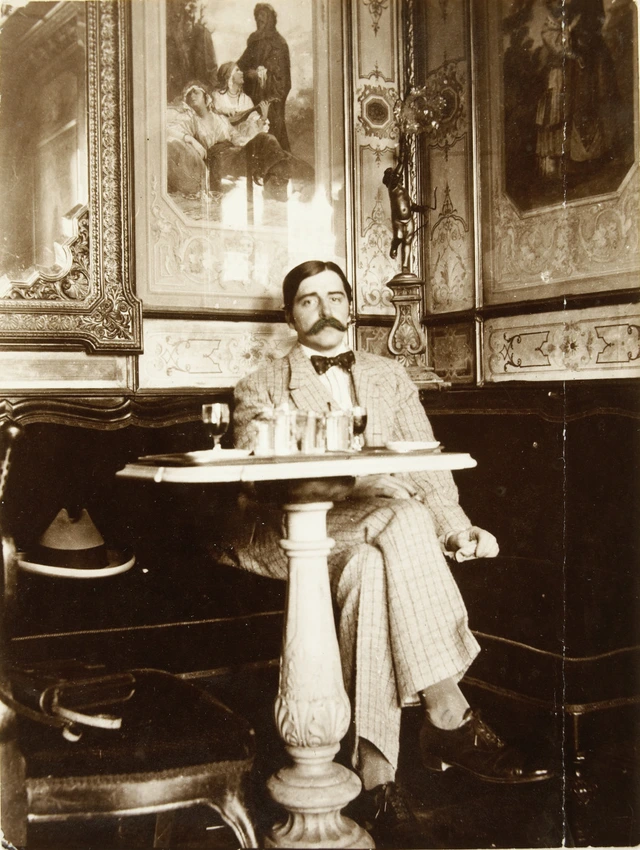 Henri de Régnier - J.-L. Vaudoyer au café Florian à Venise
