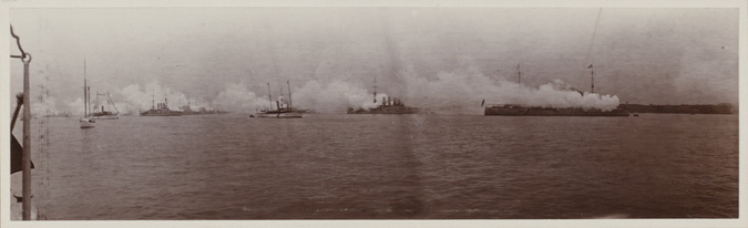 Anonyme - Kiel, salut de l'escadre