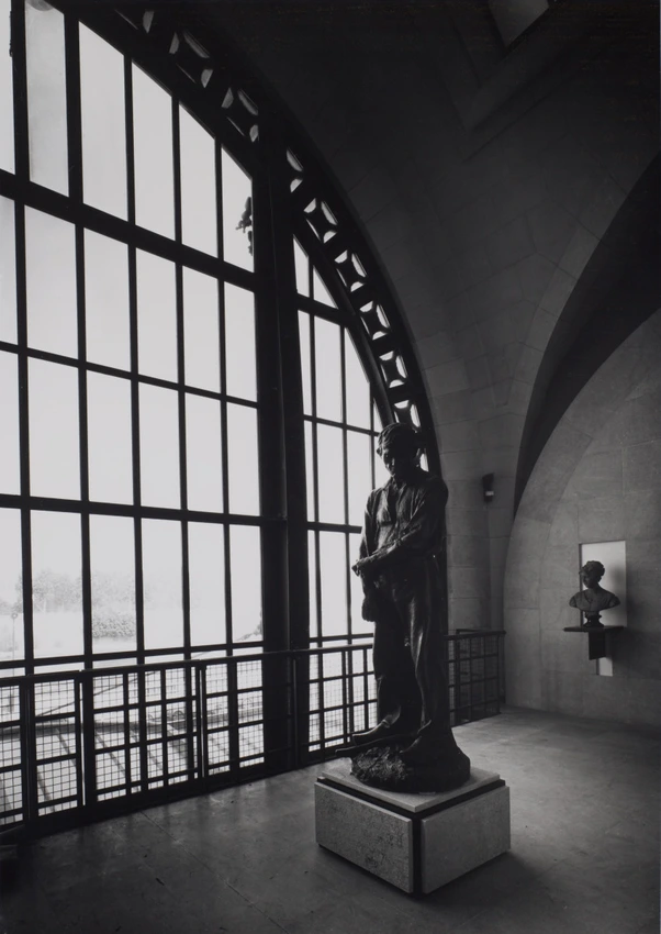 Niveau médian, côté Seine, salle consacrée à la sculpture, naturalisme : "Le Grand paysan" de Dalou - Jim Purcell