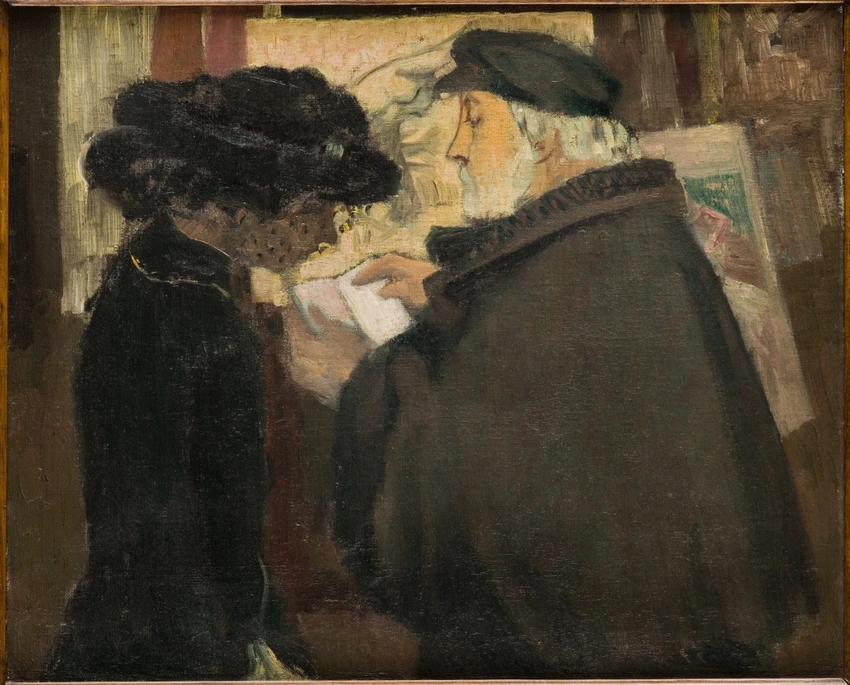 Maurice Denis - Degas et son modèle