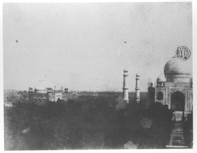 Alexis de Lagrange - Agra, le Taj Mahàl, vue d'ensemble