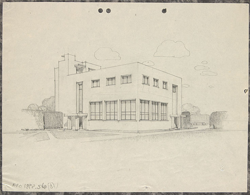 Marcel Guilleminault - Second projet pour la propriété de Mr Bouilliant, au golf...