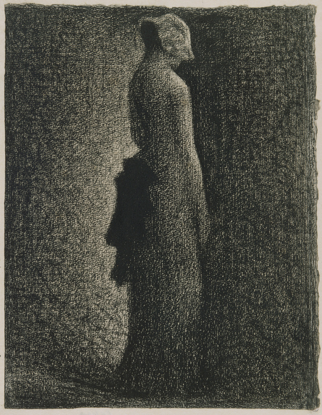 Georges Seurat - Le noeud noir