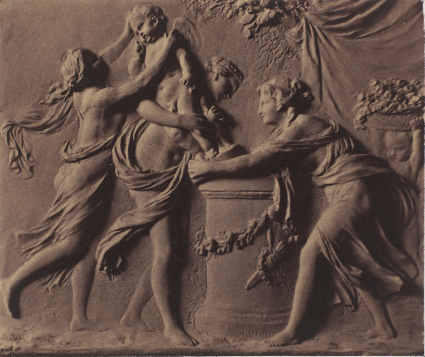 Achille Bonnuit - Bas-relief de Clodion