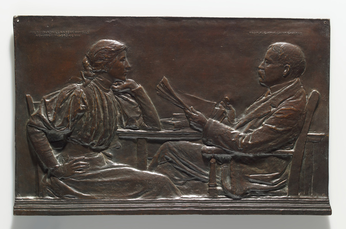 Augustus Saint-Gaudens - Mildred and William Dean Howells