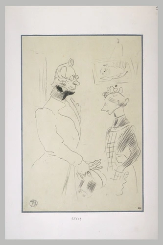 Henri de Toulouse-Lautrec - La visite du docteur