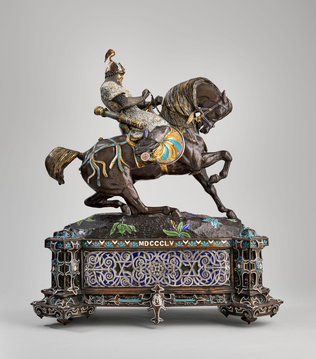 Antoine-Louis Barye - Guerrier tartare à cheval