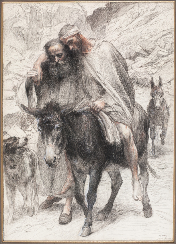 Eugène Burnand - Le Bon Samaritain