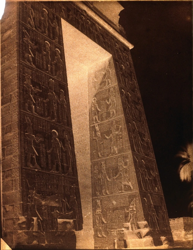 John Beasley Greene - Propylône du Temple de Khonsou à Karnak