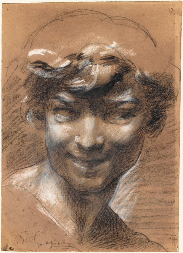 Jean-Baptiste Carpeaux - Tête du Pêcheur à la coquille