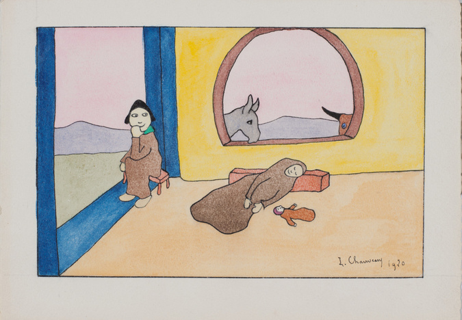 Léopold Chauveau - La Nativité