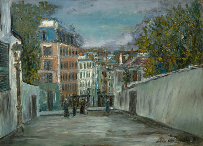 Maurice Utrillo - Rue du Mont-Cenis