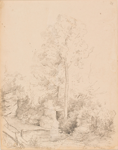 Louis Boitte - Beuzeval, vue de la campagne environnante