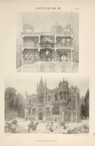 Raoul Brandon - Hôtel de M. J. Hug à Gésireh