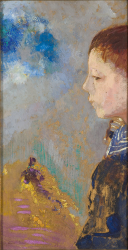 Une tête coupée - Odilon Redon | Musée d'Orsay