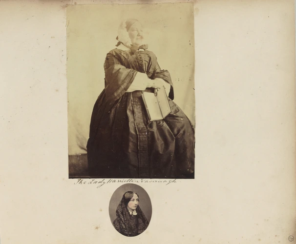Georgiana Louisa Berkeley - Deux portraits : Lady Harriette Kavanagh et une femm...