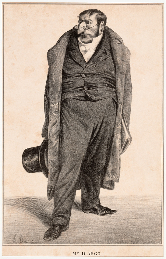 Honoré Daumier - Mr D'Argo...