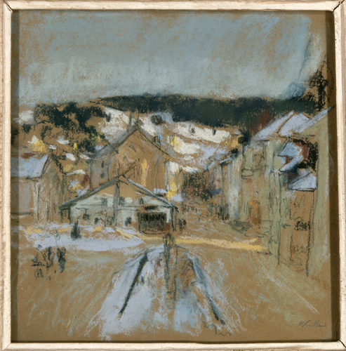 Village dans les Vosges : Gerardmer - Edouard Vuillard