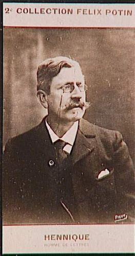 Eugène Pirou - Léon Hennique, homme de lettres
