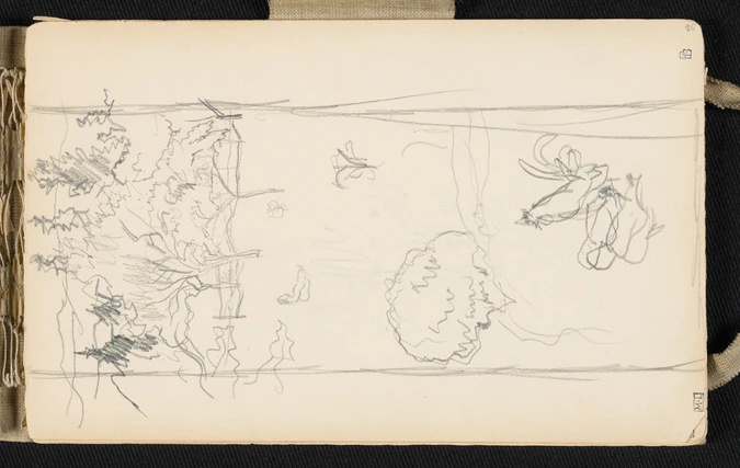 Pierre Bonnard - Etude d'ensemble pour une feuille de paravent