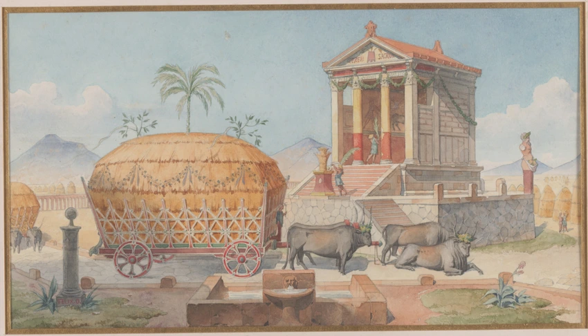 La Moisson - Félix Duban