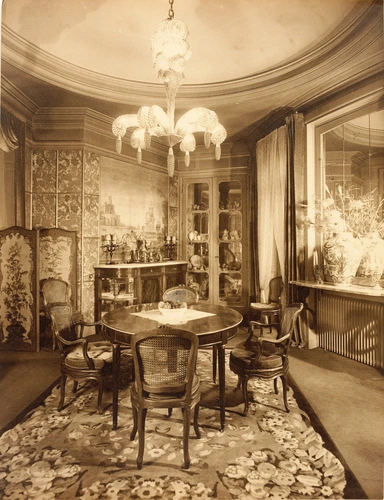 Chevojon - Hôtel particulier de Gustave Eiffel, 1 rue Rabelais, Paris, salon