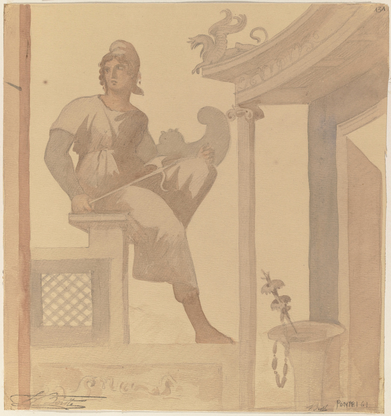 Louis Boitte - Naples, Musée National, figure assise