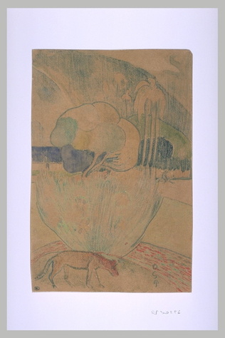 Paul Gauguin - Le manguier