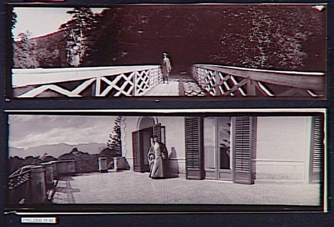 Philippe d' Orléans - Le Duc d'Orléans sur un pont dans la campagne bulgare