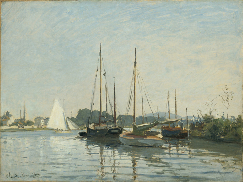 Claude Monet - Bateaux de plaisance