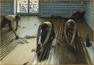 Gustave Caillebotte - Raboteurs de parquet