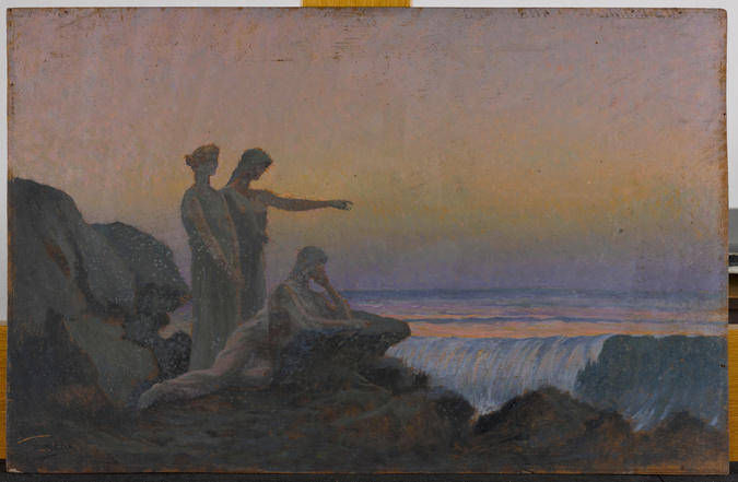 Devant la mer