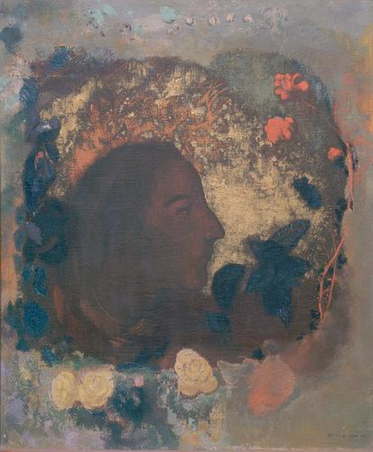 Tête de jeune femme, de profil à gauche - Odilon Redon | Musée d'Orsay
