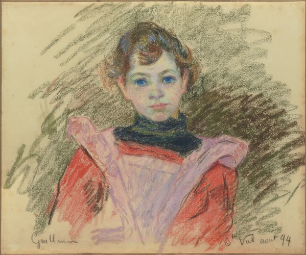 Armand Guillaumin - Portrait de petite fille
