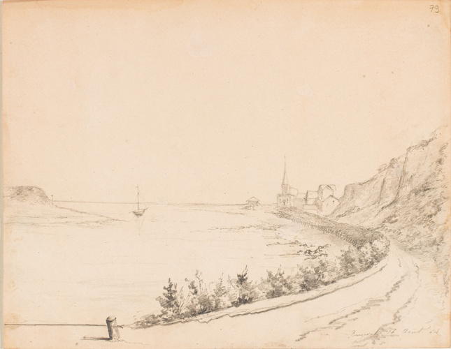 Louis Boitte - Beuzeval, vue de la plage