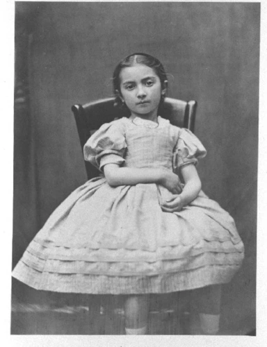 Achille Bonnuit - Portrait d'une petite fille, soeur de Guérin Le Guay ?