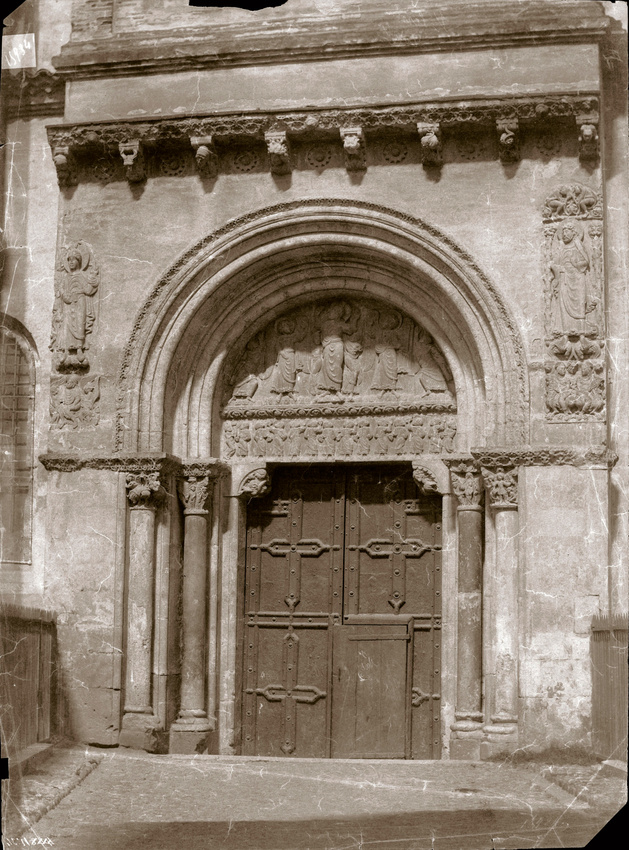 Gustave Le Gray - Toulouse (Haute-Garonne) - Porte Miégeville, église Saint-Sern...