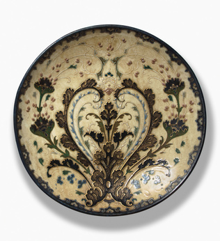 Albert Dammouse - Grand plat creux