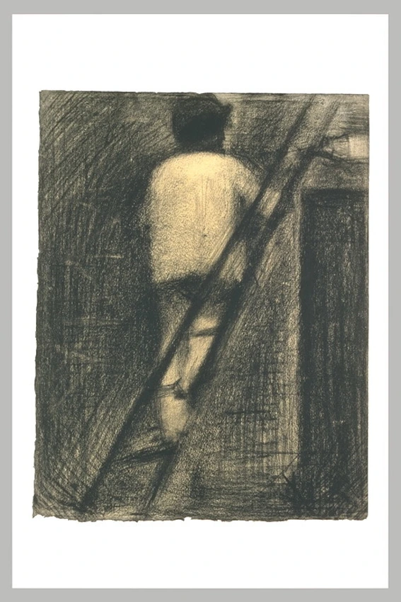 Georges Seurat - Le badigeonneur