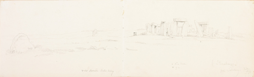Victor Ruprich-Robert - Stonehenge, près Salisbury