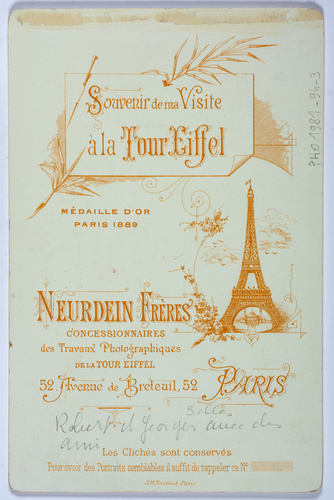 Neurdein frères - Groupe de dix enfants dont Robert et Georges Salles, à la tour...