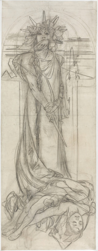 Alphonse Mucha - Sarah Bernhard en Médée