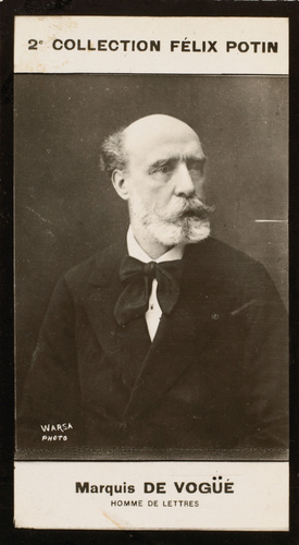 Warsa - Marquis Jean-Melchior de Vogüé, homme de lettres