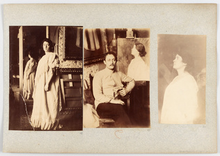 Albert Belleroche - Portraits croisés de Lili Grenier et Albert de Belleroche da...