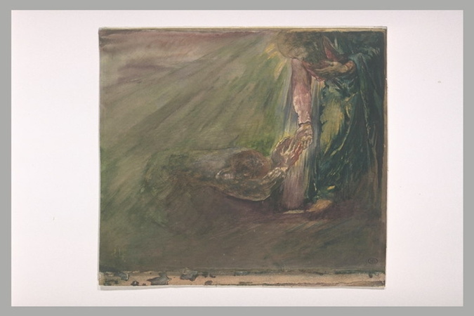John La Farge - La Prière d'Enoch